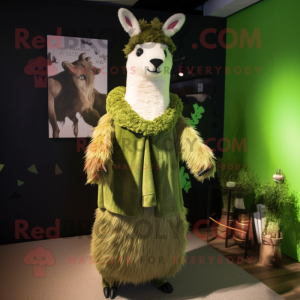 Olive Llama mascotte...