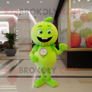 Lime Green Cherry mascotte...