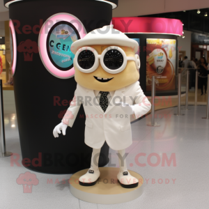 Cream Cyclops maskot...