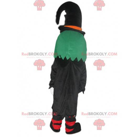 Very nice witch mascot with a funny hat - Redbrokoly.com