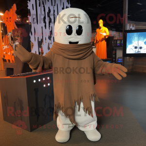 Rust Ghost maskot kostym...