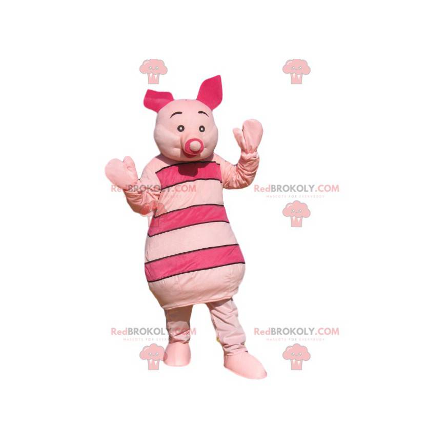 Piglet mascot, Winnie the Pooh's best friend - Redbrokoly.com