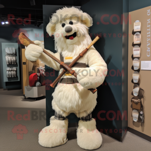 Crème doedelzak mascotte...