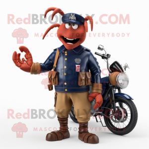 Navy Lobster Bisque maskot...