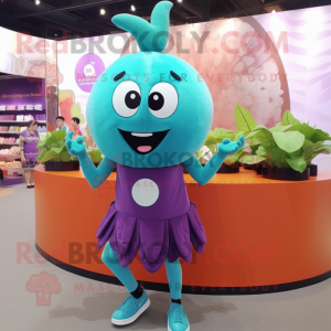 Turquoise Plum mascotte...