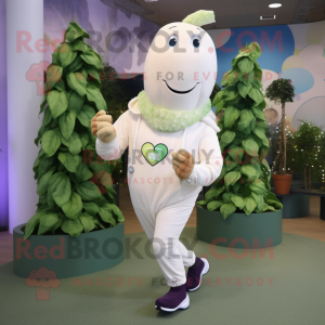 Cream Beanstalk maskot...