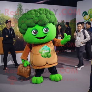 Brown Broccoli mascotte...