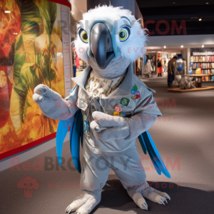 Silver Macaw mascotte...