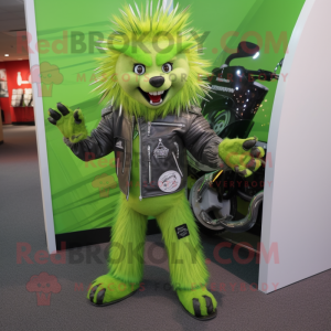 Lime Green Porcupine...