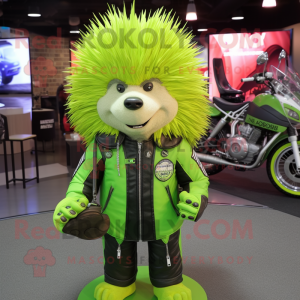 Lime Green Porcupine...