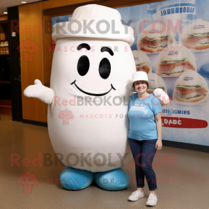 White Bagels mascotte...