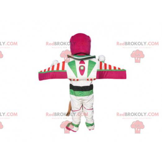 Mascot Buzz Lightyear, den super morsomme kosmonauten fra Toy