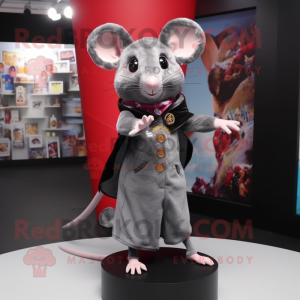 Grijze rat mascotte kostuum...