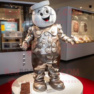 Sølvchokolade maskot...