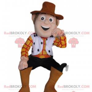 Maskot av Woody, den sublima cowboyen från Toy Story -