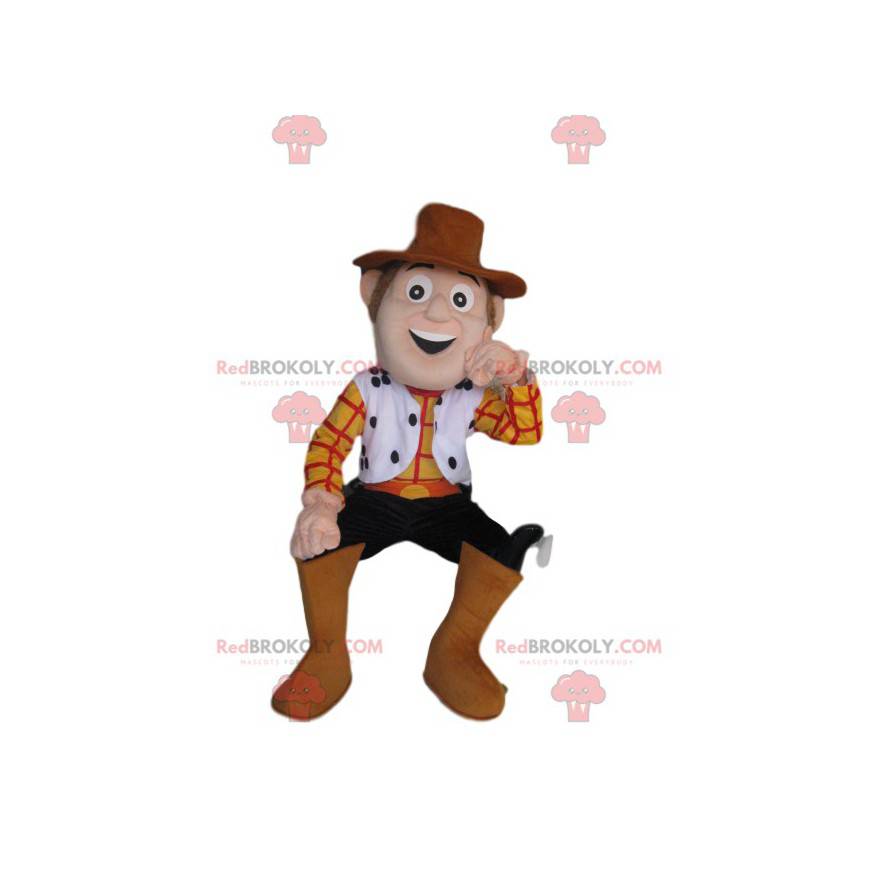 Maskottchen von Woody, dem erhabenen Cowboy aus Toy Story -