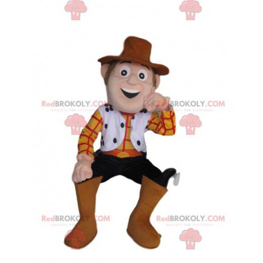 Maskottchen von Woody, dem erhabenen Cowboy aus Toy Story -
