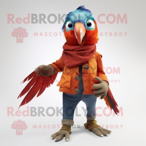 Postava maskota Rust Parrot...