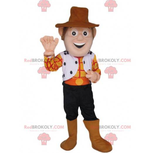 Maskot af Woody, den sublime cowboy fra Toy Story -