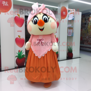 Postava maskota Peach Love...