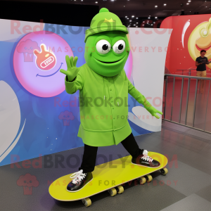 Lime Green Skateboard...