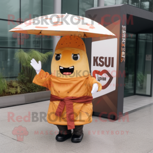 Rust Sushi mascotte kostuum...