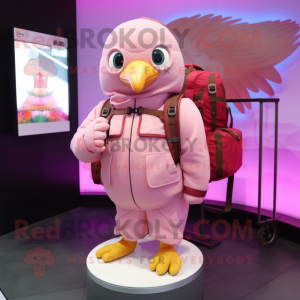 Pink Pigeon mascotte...