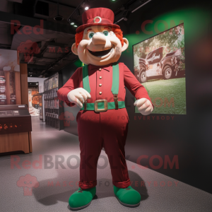 Maroon Leprechaun mascotte...
