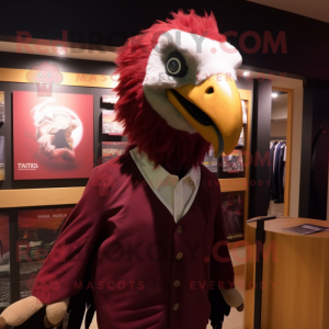 Maroon Vulture mascotte...