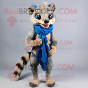 Brauner Civet Maskottchen...