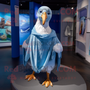 Blauwe albatros mascotte...