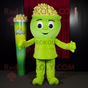 Lime Green Pop Corn...