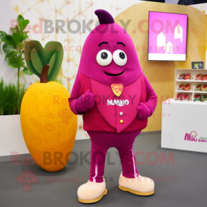 Magenta Mango mascotte...