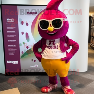 Magenta Mango mascotte...