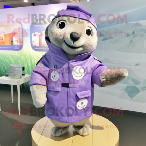 Lavender Seal mascotte...