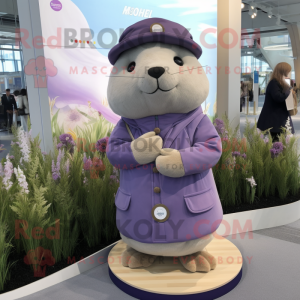 Lavender Seal mascotte...