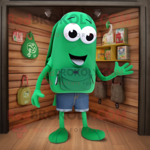 Green Squid mascotte...