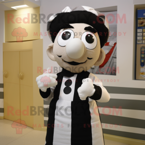 Olive Mime mascotte kostuum...