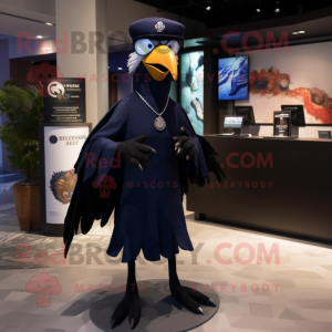 Navy Crow maskot kostume...