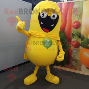 Yellow Pepper mascotte...