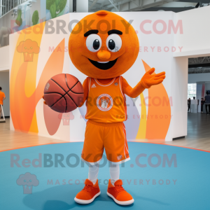 Orange Basketball Ball...