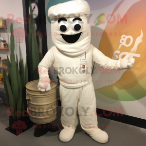 Postać w kostiumie maskotki...