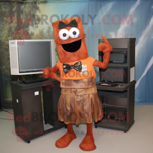 Rust Computer maskot...