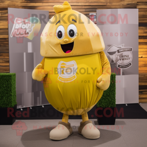 Gold Beet mascotte kostuum...