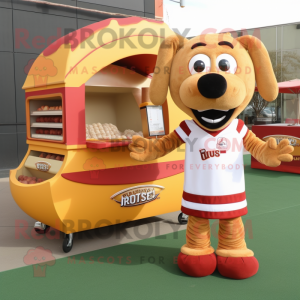 Rust Hot Dogs maskot...