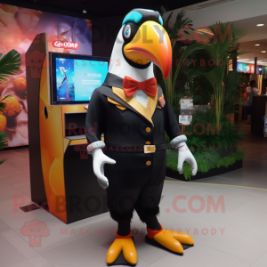  Toucan maskot kostym...