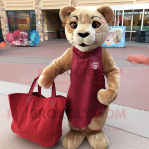 Red Mountain Lion mascotte...