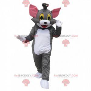 Tom mascot, the famous cat from the cartoon Tom and Jerry -