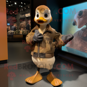 Tan Gosling mascotte...