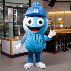 Blue Burgers maskot drakt...